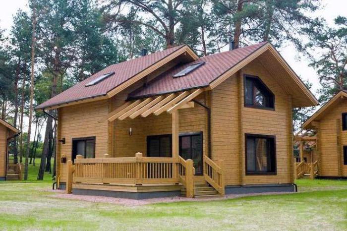 Къщи, изработени от 8x9 дървен материал: конструктивни и конструктивни елементи