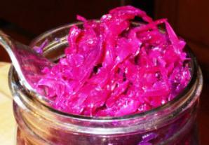 Виолетово зеле: рецепти за готвене, заготовки за зимата