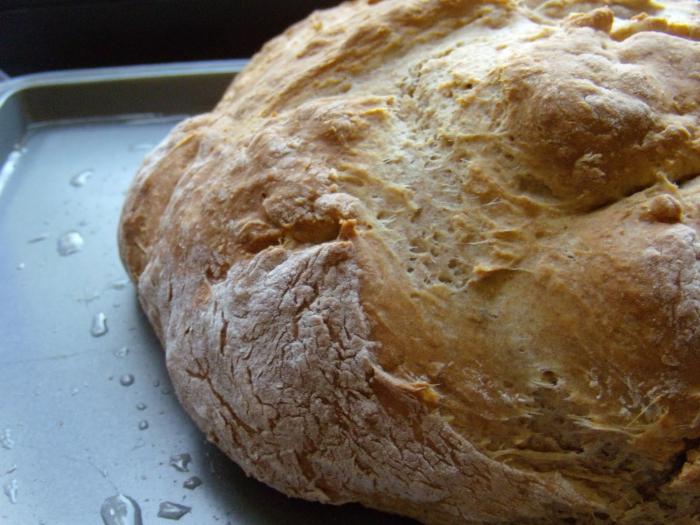 Хляб в пекар на кефир