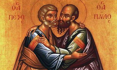 Ден на Св. Апостоли Петър и Павел. Име Ден на Павел
