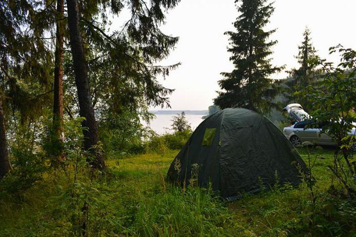 Почивка в предградията с палатки. Най-добрите места за отдих и риболов