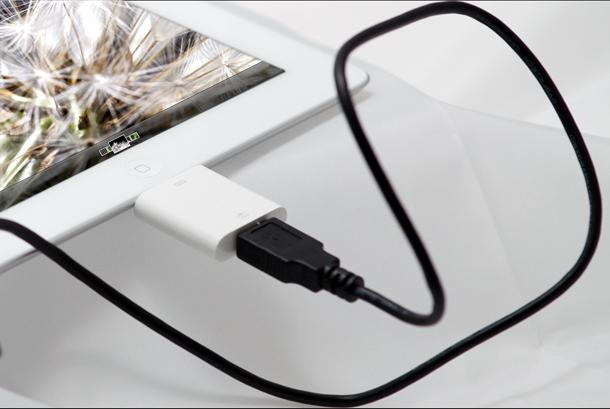 Как да свържете USB флаш устройство към iPad?